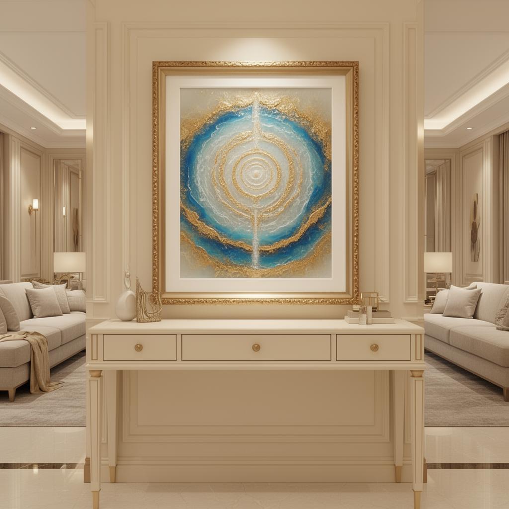 Fortune Frame in elegant interior